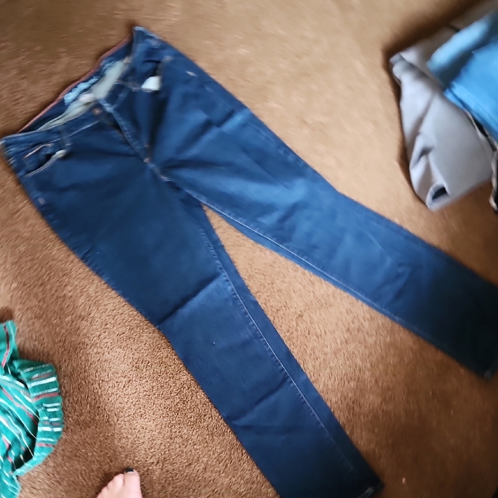 Eddie Bauer Straight Leg Blue Jeans Timeless Style